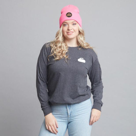 Curling Rock - Long Sleeve Tee